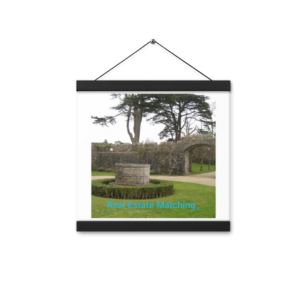 Nature's Wonders Poster with hangers with realestatematching without key Logo