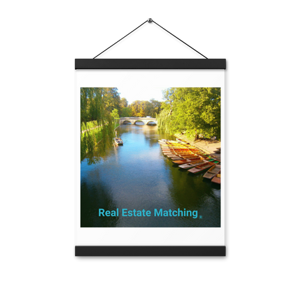 Beautiful Nature Poster with hangers with realestatematching without key Logo