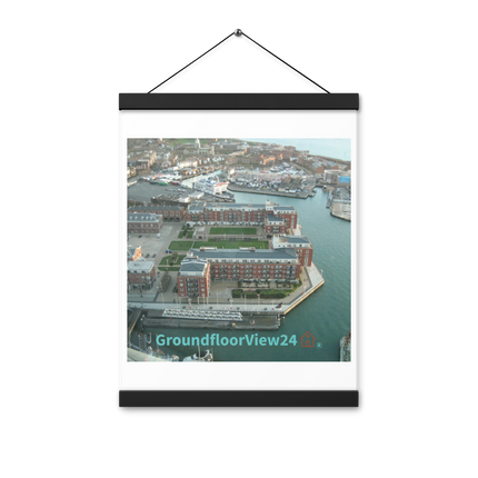 Nice City Poster with hangers with groundfloorview24 with House Logo