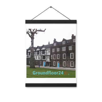 Beautiful Palace Poster with hangers with Groundfloor24 with House Logo