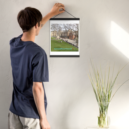 Beautiful Park Poster with hangers with groundfloorview24 with House Logo