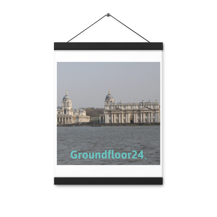 Riverside Beauty Poster with hangers with Groundfloor24 without House Logo