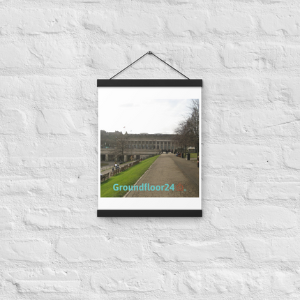 Majestic Palace Poster with hangers with Groundfloor24 with House Logo