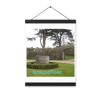 Nature's Wonders Poster with hangers with Groundfloor with House Logo