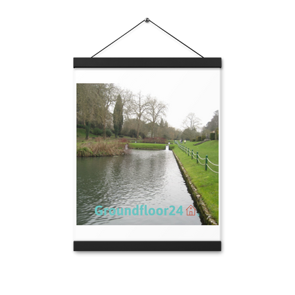 Lakeside Beauty Poster with hangers with Groundfloor24 with House Logo