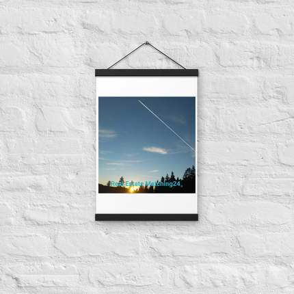 Attractive Sinari Poster with hangers with realestatematching24 without key Logo