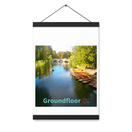 Beautiful Nature Poster with hangers with Groundfloor with House Logo