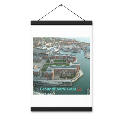 Nice City Poster with hangers with groundfloorview24 with House Logo