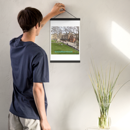 Beautiful Park Poster with hangers with groundfloorview24 with House Logo