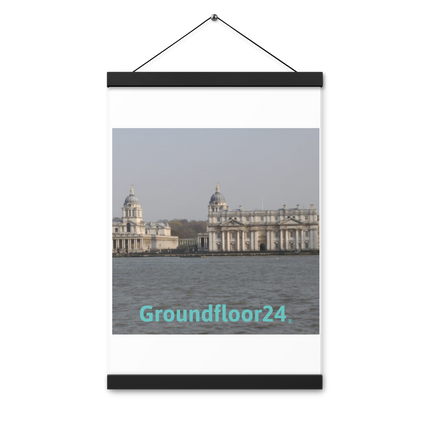 Riverside Beauty Poster with hangers with Groundfloor24 without House Logo