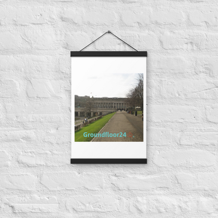 Majestic Palace Poster with hangers with Groundfloor24 with House Logo