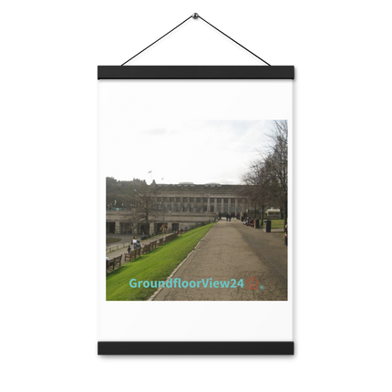 Majestic Palace Poster with hangers with groundfloorview24 with House Logo