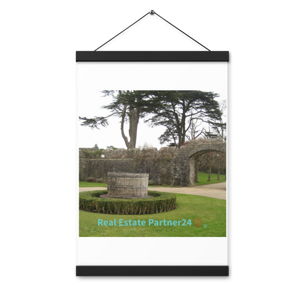 Nature's Wonders Poster with hangers with realestatepartner24 with house Logo