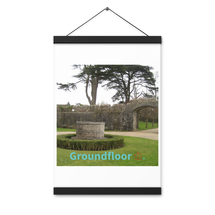 Nature's Wonders Poster with hangers with Groundfloor with House Logo