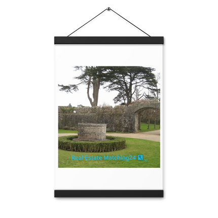 Nature's Wonders Poster with hangers with realestatematching24 with key Logo