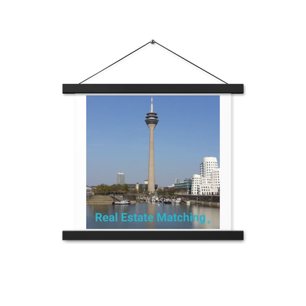 Lovely Sinari Poster with hangers with Real Estate Matching Logo