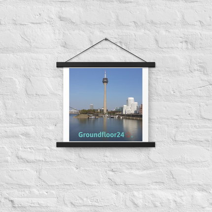 Lovely Sinari Poster with hangers with Groundfloor24 Logo