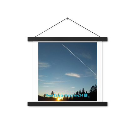 Attractive Sinari Poster with hangers with realestatematching24 with key Logo