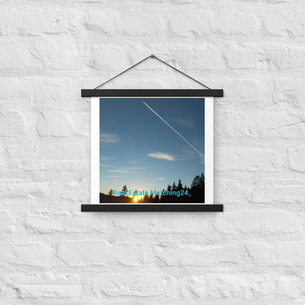 Attractive Sinari Poster with hangers with realestatematching24 without key Logo