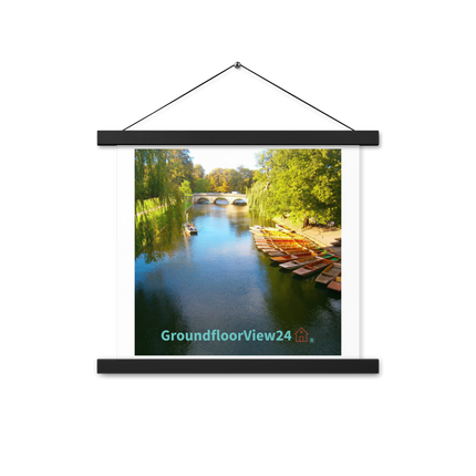 Beautiful Nature Poster with hangers with groundfloorview24 with House Logo