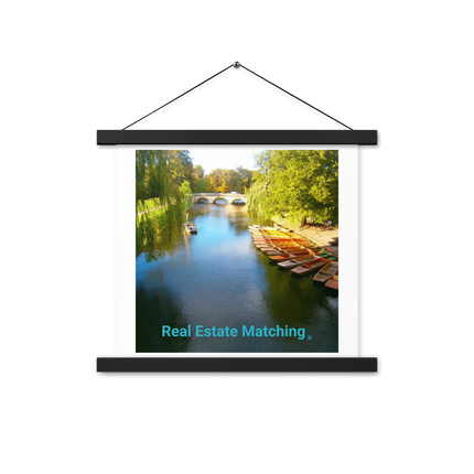 Beautiful Nature Poster with hangers with realestatematching without key Logo