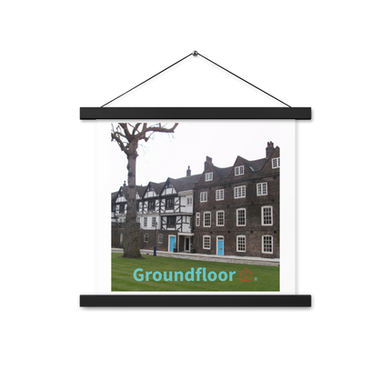 Beautiful Palace Poster with hangers with Groundfloor with House Logo