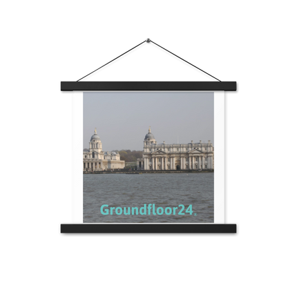 Riverside Beauty Poster with hangers with Groundfloor24 without House Logo