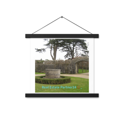 Nature's Wonders Poster with hangers with realestatepartner24 with house Logo