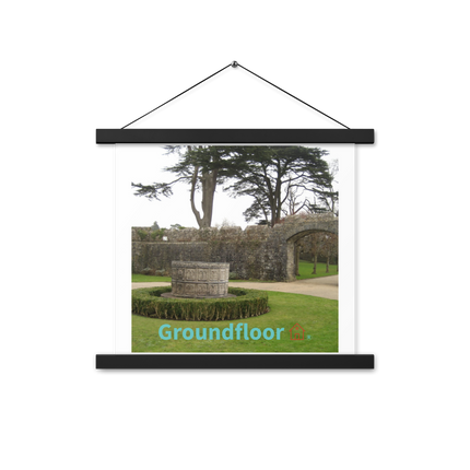 Nature's Wonders Poster with hangers with Groundfloor with House Logo