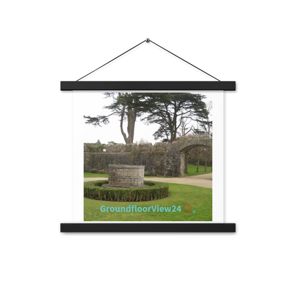 Nature's Wonders Poster with hangers with groundfloorview24 with House Logo