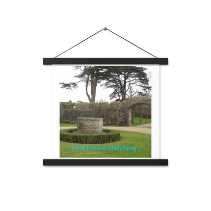Nature's Wonders Poster with hangers with realestatematching without key Logo