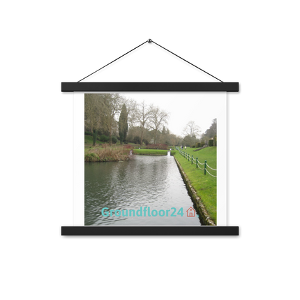 Lakeside Beauty Poster with hangers with Groundfloor24 with House Logo