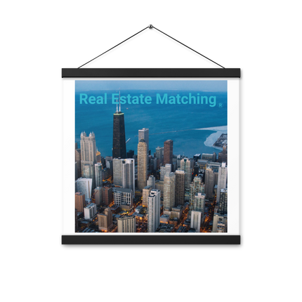 Beutiful Sinari Poster with hangers with Real Estate Matching Logo