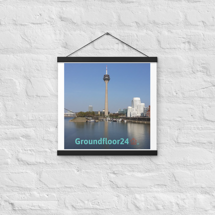 Lovely Sinari Poster with hangers with Groundfloor24 Logo
