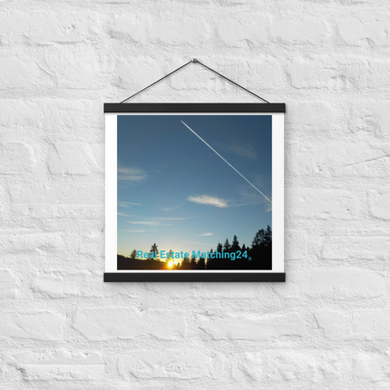 Attractive Sinari Poster with hangers with realestatematching24 without key Logo