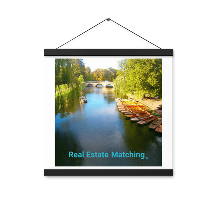 Beautiful Nature Poster with hangers with realestatematching without key Logo