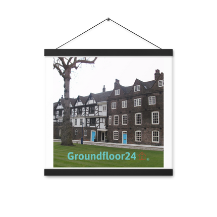 Beautiful Palace Poster with hangers with Groundfloor24 with House Logo