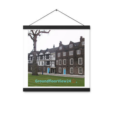 Beautiful Palace Poster with hangers with groundfloorview24 with House Logo