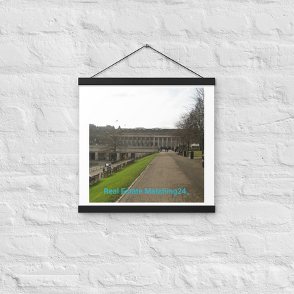 Majestic Palace Poster with hangers with realestatematching24 without key Logo