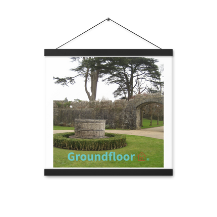 Nature's Wonders Poster with hangers with Groundfloor with House Logo