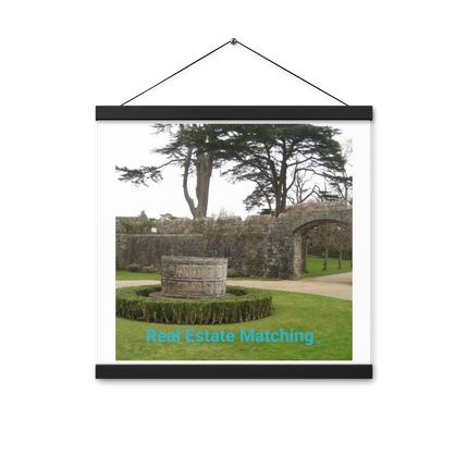 Nature's Wonders Poster with hangers with realestatematching without key Logo