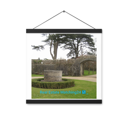 Nature's Wonders Poster with hangers with realestatematching24 with key Logo