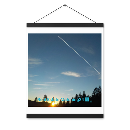 Attractive Sinari Poster with hangers with realestatematching24 with key Logo