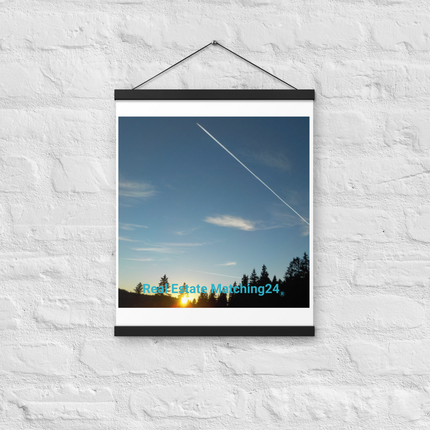 Attractive Sinari Poster with hangers with realestatematching24 without key Logo