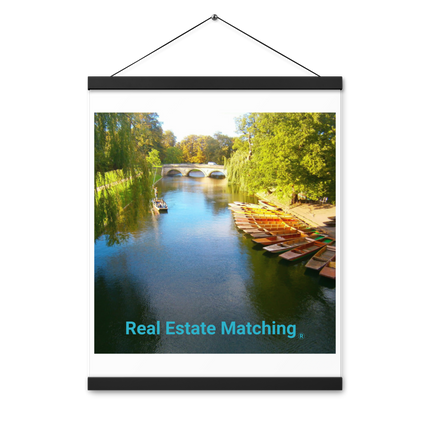 Beautiful Nature Poster with hangers with realestatematching without key Logo