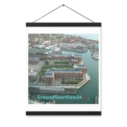 Nice City Poster with hangers with groundfloorview24 with House Logo