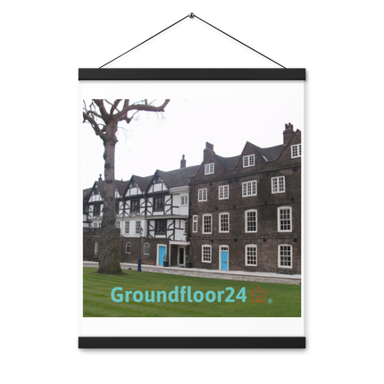 Beautiful Palace Poster with hangers with Groundfloor24 with House Logo