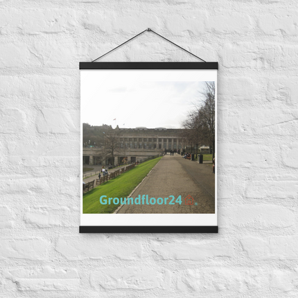 Majestic Palace Poster with hangers with Groundfloor24 with House Logo