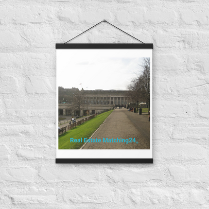 Majestic Palace Poster with hangers with realestatematching24 without key Logo