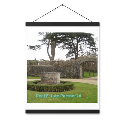 Nature's Wonders Poster with hangers with realestatepartner24 with house Logo